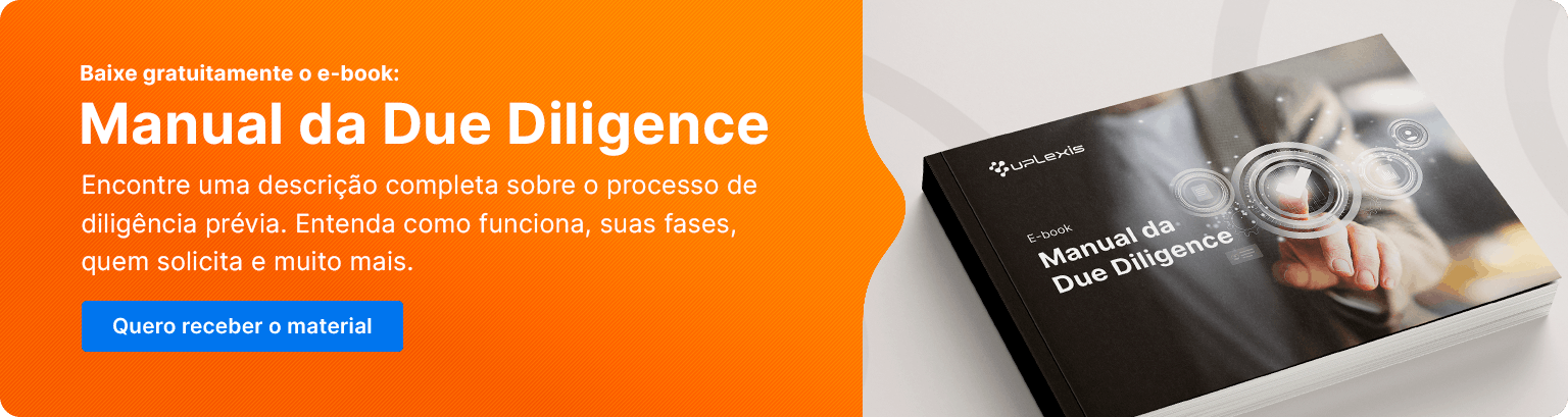 E-book: Manual da Due Diligence.